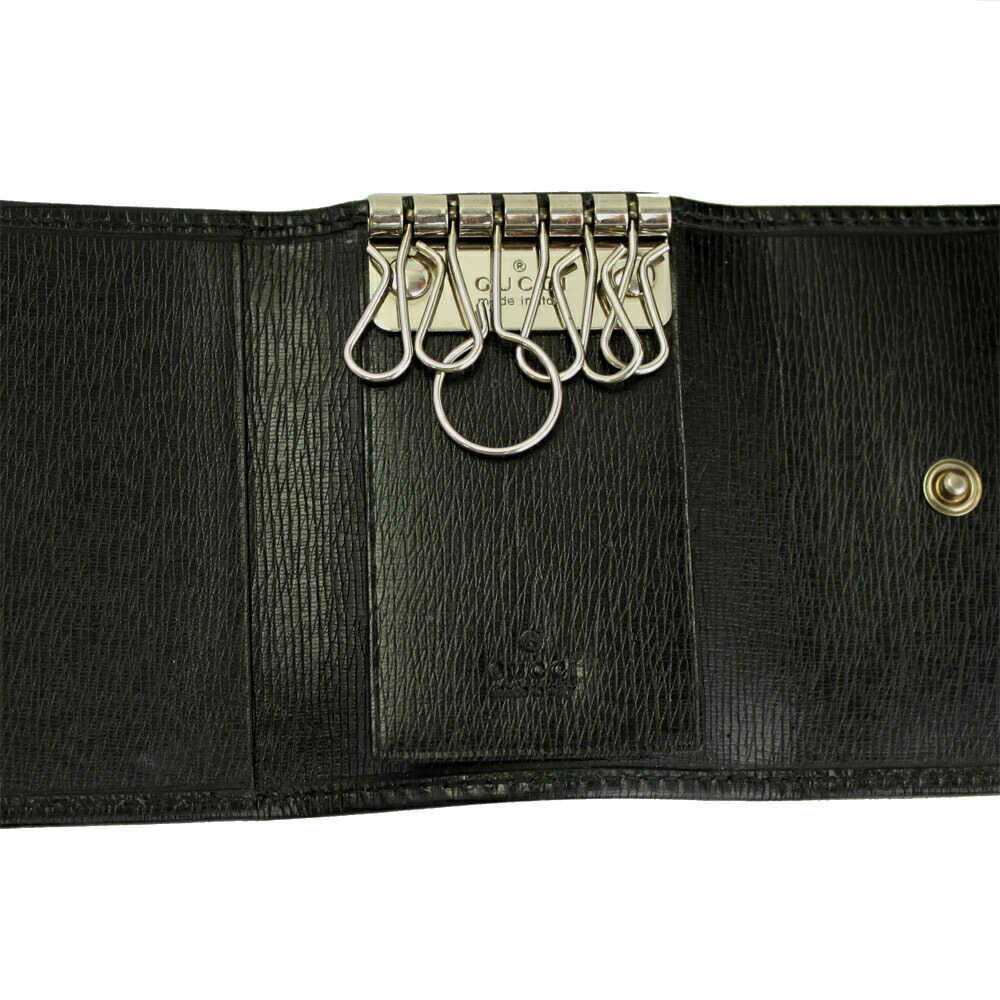 Gucci Leather Case Interlocking Black - image 2